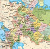 Пазл картографический "Российская Федерация по субъектам"