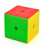 Скоростной кубик 2*2 Zoizoi цветной без наклеек