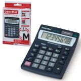 Калькулятор ОФИСМАГ настольный OFM-1808, 8 разрядов, двойное питание, 140х105мм