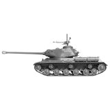 Модель для сборки танк Тяжелый советский ИС-2, масштаб 1:72, Звезда, 5011