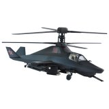 Модель для склеивания вертолет-невидимка российский Ка-58 "Черный призрак", масштаб 1:72, Звезда,7232