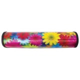 Пенал-косметичка "Цветы" BRAUBERG с эффектом 3D, пластик, 22х10х5 см