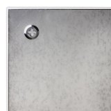 Доска магнитно-маркерная стеклянная BRAUBERG белая, 45х45 см, 3 магнита
