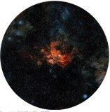 Цветной диск для планетариев Eastcolight/Bresser "Область NGC 6357"