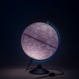 Глобус с двойной картой "День и Ночь" d=25 см с подсветкой