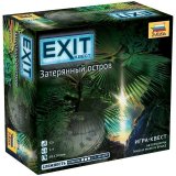 Игра настольная Звезда "EXIT Квест. Затерянный остров", картонная коробка