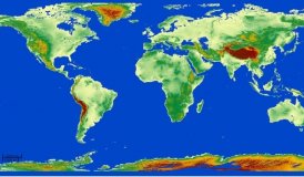DCW - DigitalChartoftheWorld, цифровая карта мира