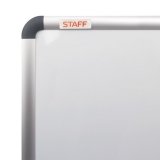 Доска магнитно-маркерная STAFF (60х90 см), алюминиевая рамка, 235462
