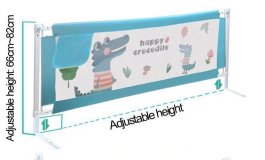 Защитный бортик для детской кроватки "Happy Crocodile", 180 см