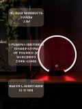 Дизайнерская светодиодная лампа Circlo "Парящая луна", черный цвет, 3 режима