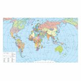 Карта Мира политическая на магнитной основе 60 х 37.3 см, GlobusOff