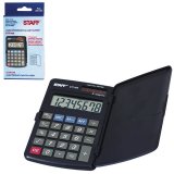 Калькулятор карманный STAFF STF-899, 8 разрядов, двойное питание