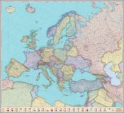 Политико-административная карта Европы 