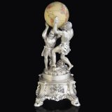 Глобус-статуэтка VIP "Атланты с Земным шаром" 