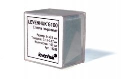 Стекла покровные Levenhuk (Левенгук) G100, 100 шт.